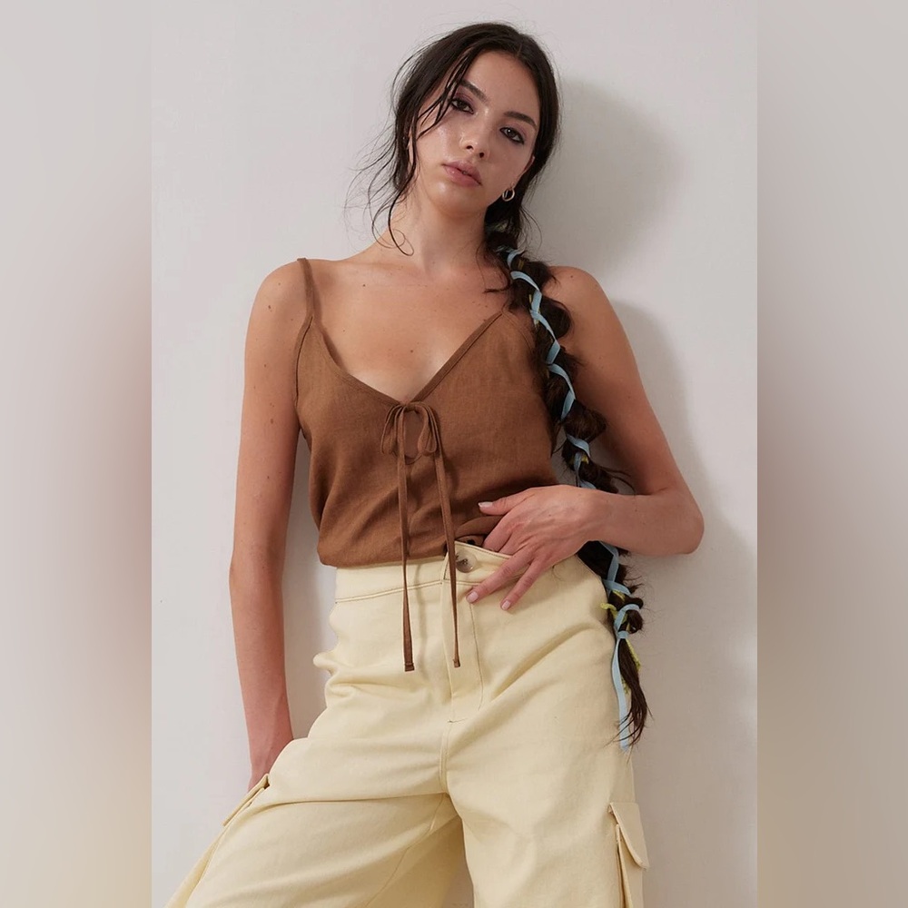 Eliza Faulkner Linen Tank